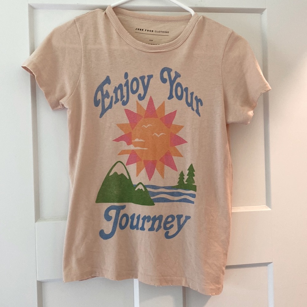 NWOT Junk Food Anthropologie Graphic shirt